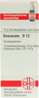 GUAIACUM D 12 Globuli