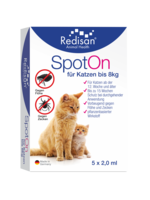 REDISAN Spot-on gegen Zecken+Flöhe f.Katze bis 8kg