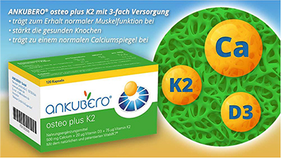 Ankubero osteo plus K2 Ankubero osteo plus K2