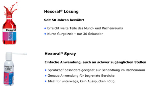 Hexoral® Lösung,Spray
