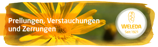 Weleda Prellungen, Verstauchungen und Zerrung Weleda Prellungen, Verstauchungen und Zerrung