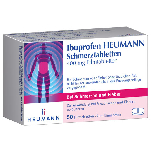 IBUPROFEN Heumann Schmerztabletten 400 mg