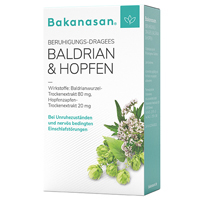 BAKANASAN Beruhigungs-Dragees Baldrian & Hopfen