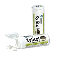 MIRADENT Xylitol Chewing Gum grüner Tee