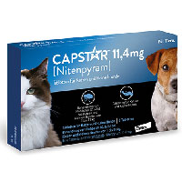 CAPSTAR 11,4 mg Tabletten f.Katzen/kleine Hunde