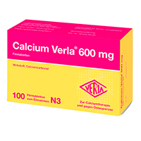CALCIUM VERLA 600 mg Filmtabletten
