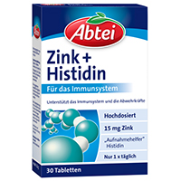 ABTEI Zink+Histidin Tabletten
