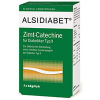 ALSIDIABET Zimt-Catechine f.Diab.Typ II 1xtägl.Kps