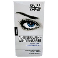 AUGENBRAUEN+WIMPERNFARBE Set schwarz Swiss O-Par