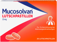 MUCOSOLVAN Lutschpastillen 15 mg