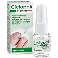 CICLOPOLI gegen Nagelpilz wirkstoffhalt.Nagellack