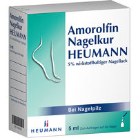 AMOROLFIN Nagelkur Heumann 5% wst.halt.Nagellack