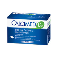 CALCIMED D3 600 mg/400 I.E. Kautabletten