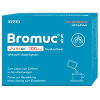 BROMUC akut Junior 100 mg Hustenlöser P.H.e.L.z.E.