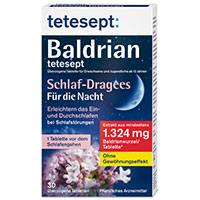 BALDRIAN TETESEPT überzogene Tabletten