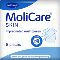 MOLICARE Skin Waschhandschuhe