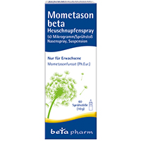MOMETASON beta Heuschnupfenspray 50µg/Sp.60 Sp.St
