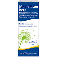 MOMETASON beta Heuschnupfenspray 50µg/Sp.140 Sp.St