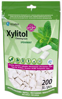 MIRADENT Xylitol Chewing Gum Spearmint Ref.