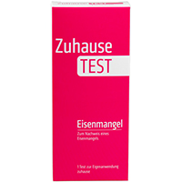 ZUHAUSE TEST Eisenmangel