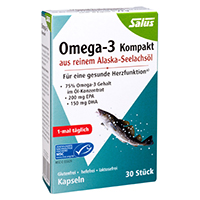 OMEGA-3 KOMPAKT aus reinem Alaska-Seelachsöl Salus