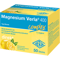 MAGNESIUM VERLA 400 Zitrone Direkt-Granulat