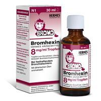 BROMHEXIN Hermes Arzneimittel 8 mg/ml Tropfen