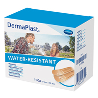 DERMAPLAST WATER-RESISTANT Pflasterstrips 19x72 mm