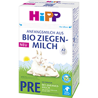 HIPP Milchnahrung aus Bio Ziegenm.Anfangsmilch PRE
