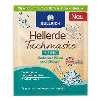 BULLRICH Heilerde Tuchmaske+Zink