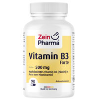 VITAMIN B3 FORTE Niacin 500 mg Kapseln